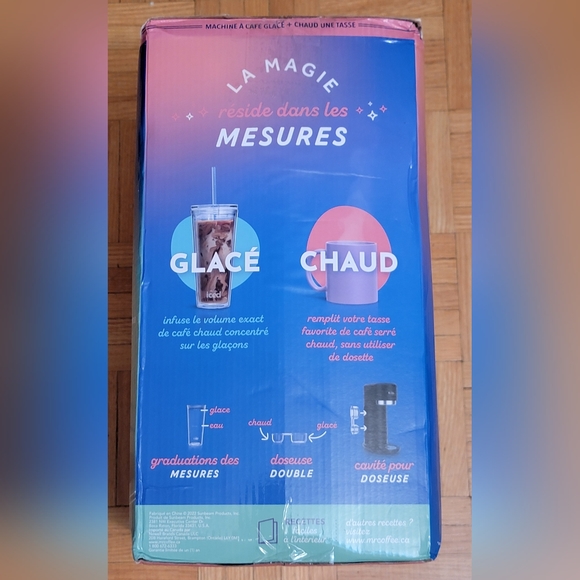 Mr. Coffee Iced and Hot Coffee Maker, Single Serve Coffee Machine with 22-Ounce - Picture 14 of 16